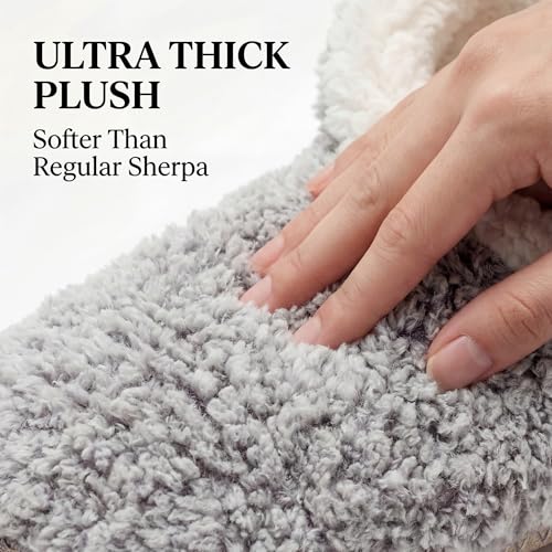 Image of Cozylook Women's Boot Slippers Warm Fuzzy Indoor Slippers Non Slip | Plush-lined ankle coverage, non slip bottoms for indoor floors, multiple US sizes, machine wash cold, do not tumble dry