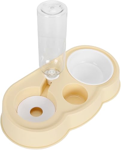 Miniatura 3 de Dispensador de agua para cachorros, alimentador automático doble para gatos, dispensador de agua para mascotas, dispensador de agua para gatos y