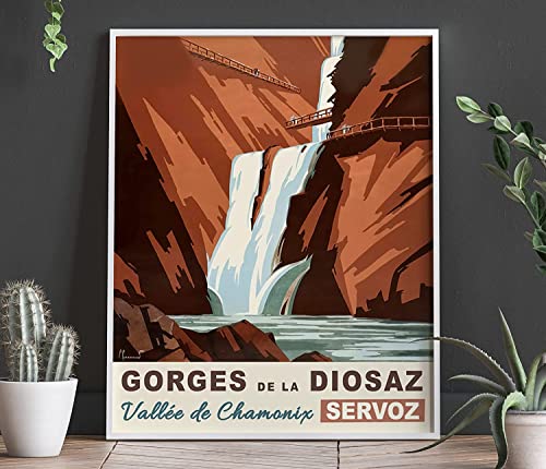 Affiche Mont Blanc A3 pour habiller un mur vide avec style - 3