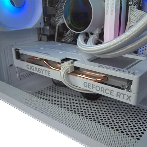 ionz Gaming PC - Desktop Computer, Ryzen 5 5600, NVIDIA RTX 5060,16GB RAM 1TB NVme SSD, 240mm AIO, Windows 11, 600W 80+ PSU, WiFi, (KZ 900, White) - Image 5