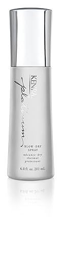 Kenra Platinum Blow-Dry Spray Time-Saving Thermal Protectant Medium To Coarse Hair