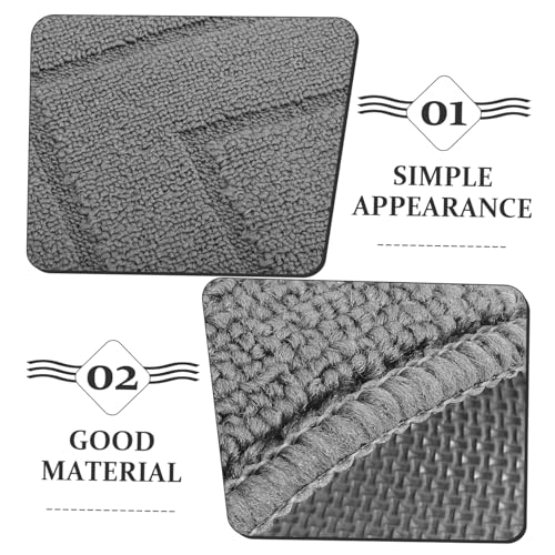 Alfombra de cocina antideslizante y absorbente lavable SHOWERORO texturada 5