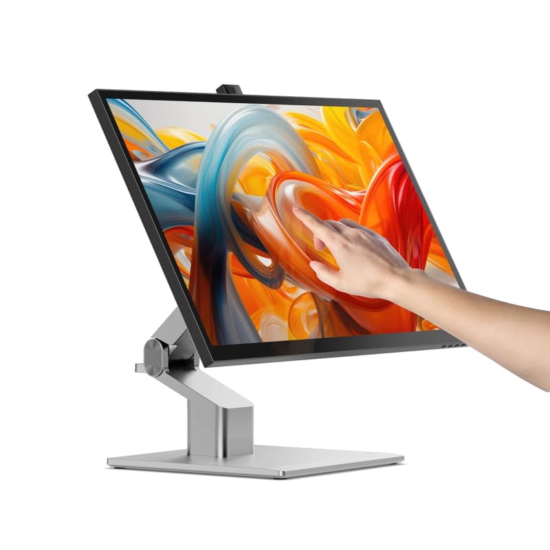 Image of ALOGIC Clarity Fold Touch 27 inch 4K UHD Touchscreen Monitor with Fold Stand, USB-C with 65W Power Delivery, Built-in Webcam, Multi-Touch Display, HDMI & USB Hub - Compatible with Mac & Windows
