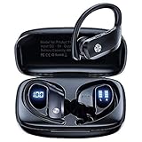 ❤【Schnelles und stabiles Pairing von drahtlosen Kopfhörern 】Pairing in einem Schritt: Nehmen Sie 2 Headsets aus der Ladebox. Sie werden automatisch miteinander verbunden. In nur einem Schritt können Sie die Bluetooth-Einstellungen für Mobiltelefone eingeben, um die Ohrhörer zu koppeln.