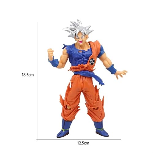 Produkt kompatibel mit Dragon Ball Action Figur Super 17 cm - Super Saiyan 3 Goku Produkt mit hervorragender Verarbeitung - tolles Material - maximale Auflösung (C)