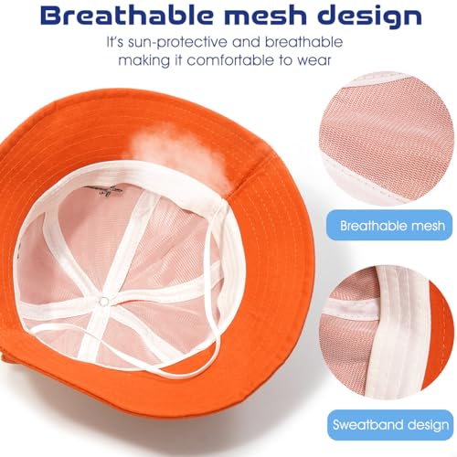 Unisex Packable Bucket Hat Cartoon Sun Hat for Kids2