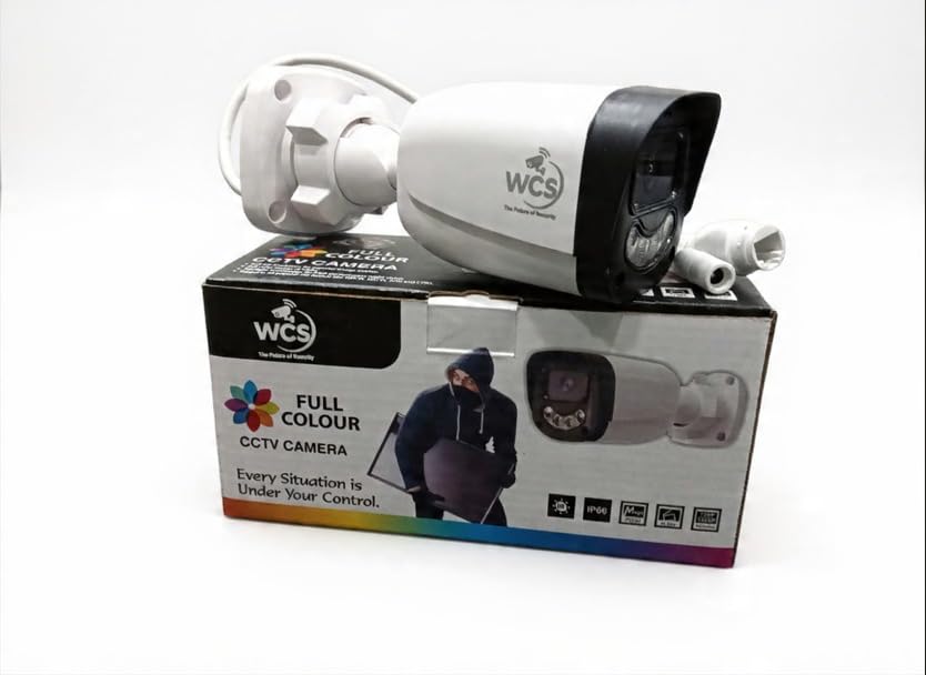 WCS Full Colour CCTV Bullet Camera, 5MP, IP66 Weatherproof, Full Colour Night Vision, PoE, Ultra HD Security Camera-image-28