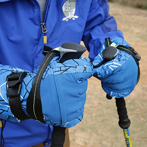 OUTAD Guanti da Sci Riscaldati Guanti Snowboard