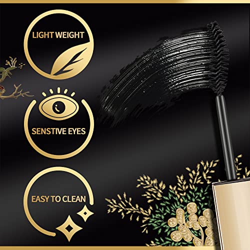 CATKIN Mascara Black for Sensitive Eyes, Waterproof Mascara Black Volume and Length, Nourish Primelash mascara, Create Longer and Thicker Looking Lashes for women, 7.5 Grams - Image 8