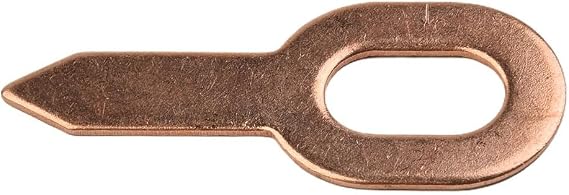 100x Spot Weld Dent Puller Rings, 55mm Copper-Plated for Washer Car Body Panel Pulling, Stud Welder Accessories