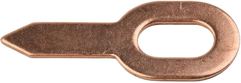 100x Spot Weld Dent Puller Rings, 55mm Copper-Plated for Washer Car Body Panel Pulling, Stud Welder Accessories