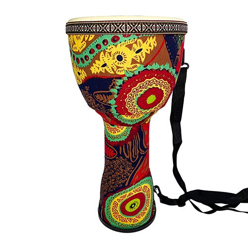 �W�����x �n���h�h���� �p�[�J�b�V���� African Style Djembe �Ŋy�� �����y�� ���蕨 ���S�� ���[�o�b�O�t�� 8/10�C���` (�Ђ܂�肪�炭�i8�C���`�j)