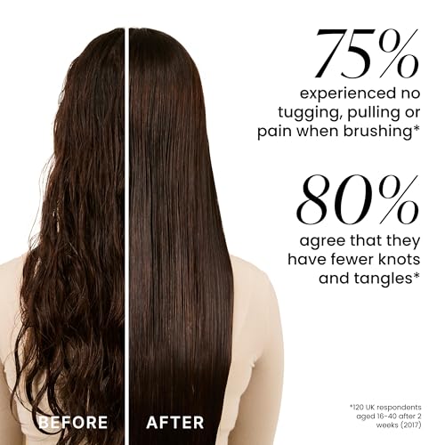 Foto von Tangle Teezer Große Ultimate Detangler Haarbürste – Nasses & Trockenes Haar – Entwirrungsbürste für Dickes, Lockiges & Langes Haar – Zweistufige Borsten Reduzieren Haarbruch & Knoten - Pfirsich