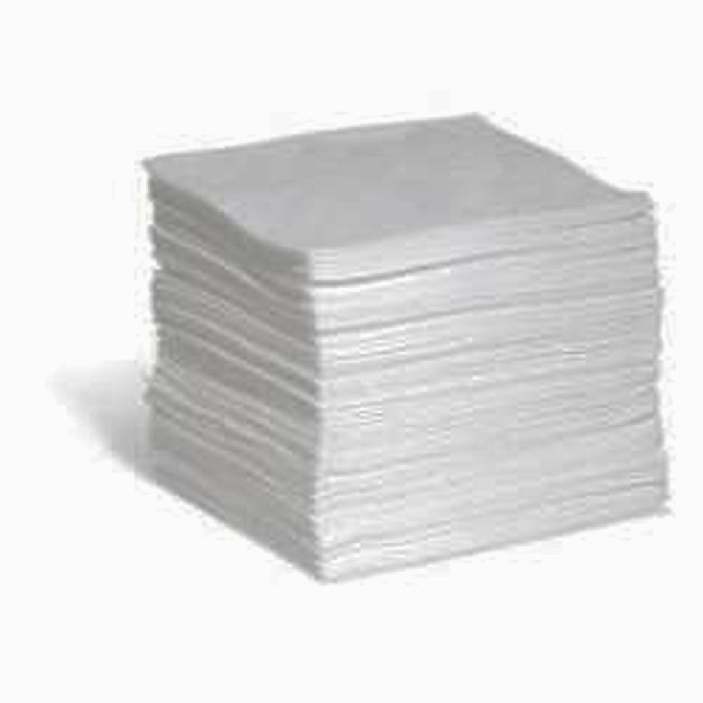 UniSorb Versatile Absorbent Pads Tackle Kind Spill Package | 100 Pack