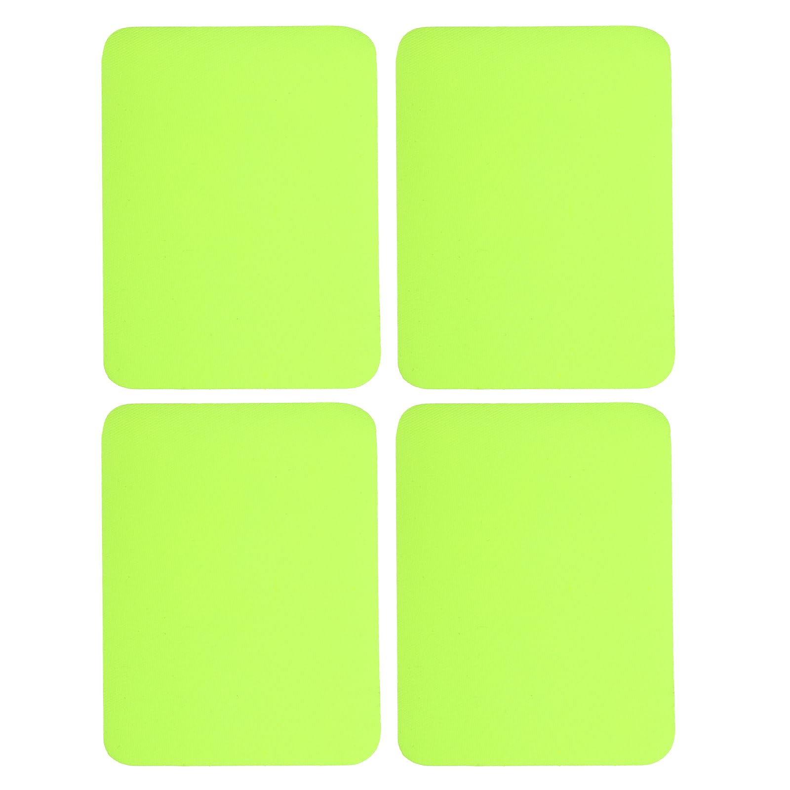 sourcing map 4Pcs Iron on Patches for Clothing Repair, Mending Fabric Repair Patch Cotton for Clothes Pants Bags, 5x4 Inch Bright Green