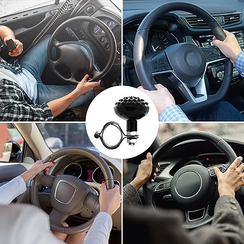 Reforço do volante do carro | reforço do volante | Bola controle mão elegante, botão giratório autom