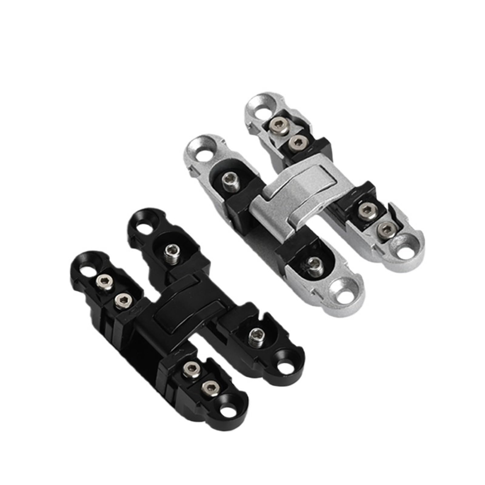 Kdhcvkz Silver 14X70 1Pcs Cabinet Door Hidden Hinges(Silver 14X70)