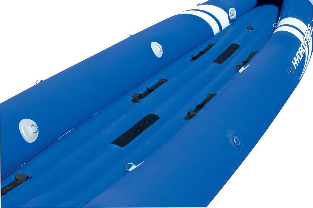 Bestway Bolt X2 Balsa inflable para kayak para dos personas con bomba y 2 remos de aluminio