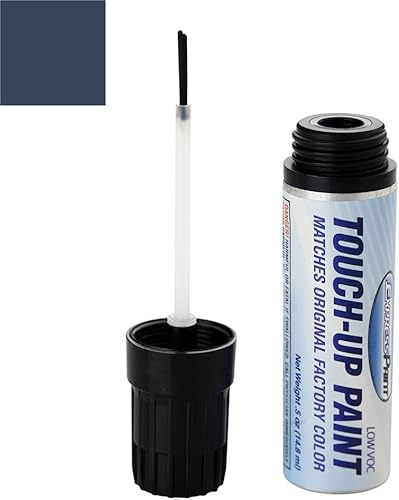 Vista 413 de ColorRite Tarro de media onza para Audi A8 pintura de retoque automotriz – Havanna Black Pearl Clearcoat LW8X – Color+Clearcoat paquete LW8X (2011)