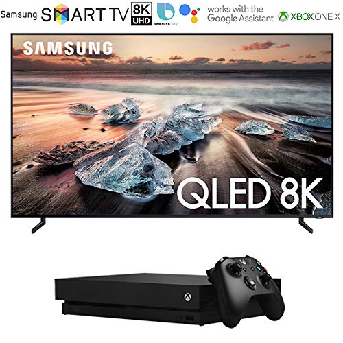 Samsung QN75Q900RB 75" Q900 QLED Smart 8K UHD TV (2019 Model) with Microsoft Xbox One X 1TB Console Bundle