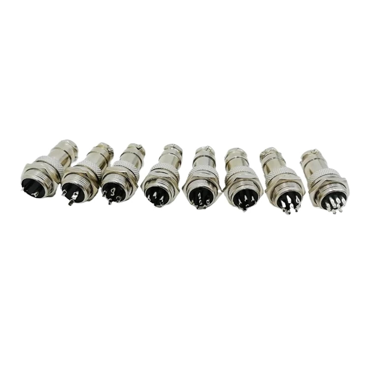 1set 5/8 Inch GX16 2/3/4/5/6/7/8/9 Pin Male Female Socket 16mm L70-78 Circular Aviation Wire Panel Connector(5P)