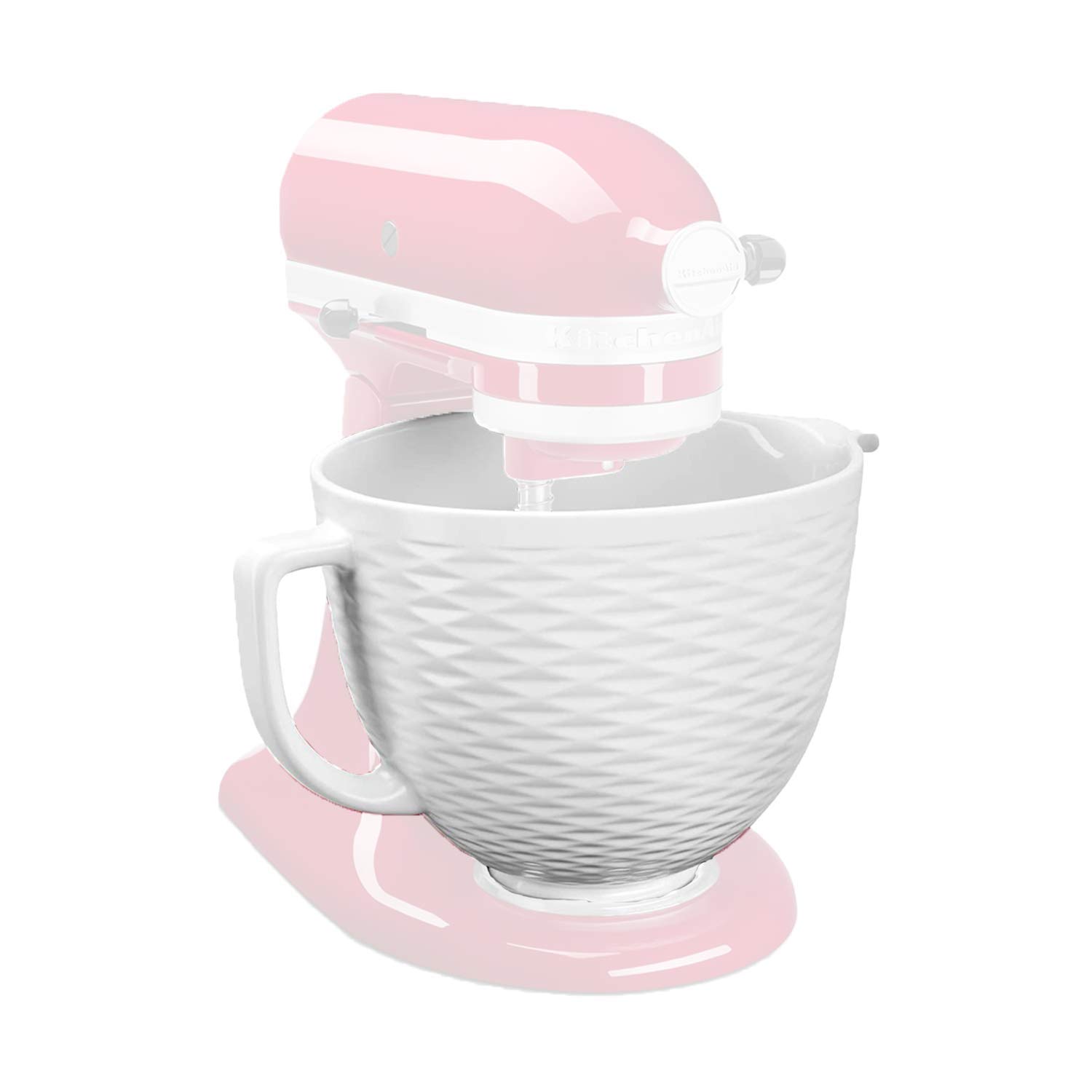 輸入市場オンラインストアKitchenAid 5Quart Stand Mixer Glass Bowl Matte White並行輸入品 国内発送