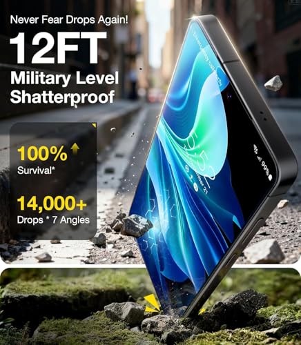 Image of Supershieldz NeoGuard Privacy Tempered Glass Screen Protector Guard for Samsung Galaxy S26 Plus / S25 Edge - 2 Pack