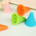 32 Pcs Knitting Needle Stoppers Colorful Knitting Needles Point Protectors Knitting Needles Cap Knitting Accessories Knit Needle Tip Covers Stoppers for Knitting Sewing DIY Project