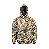 HOT SHOT Chaqueta de caza de camuflaje de sarga aislada para jóvenes, abrigo de invierno aislado para niños, camuflaje ultra silencioso, equipo de caza para niños