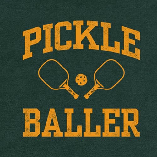 Image of Mens P-Ball Shirt Pickleball Player Themed Tee Tops