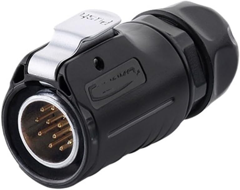 LP20 Male and Female Butt Outdoor LED Power Connector Automotive Connector 12 Pin(Male plug)