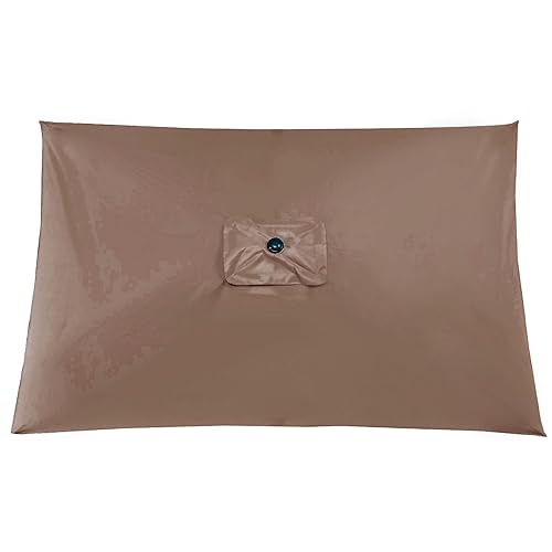 Patio Umbrella Replacement Canopy for 6 Ribs 10 x 6.5