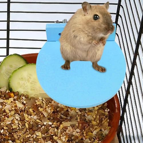 Suporte para brincar de hamster, suporte para hamster para brincar em gaiola, Terraço de descanso an