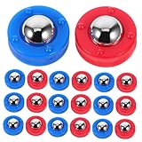 Kisangel 40pcs Tabletop Game Accessory Shuffleboard Roller Beads Rolling Balls Supplies for Shuffleboard Table