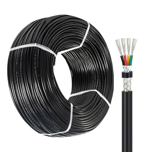 Câble blindé UL2464 20AWG en cuivre étamé bobine de 650 pieds pour batterie et LED
