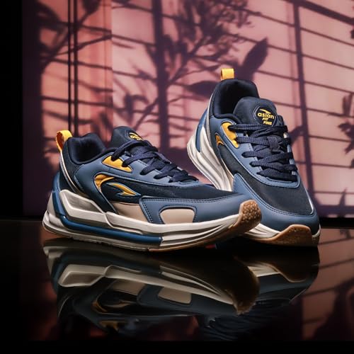 Image of ASIAN Powerkick-21 Men's Sporty Sneakers | Stylish Sports Shoes with Comfort for Boys | Lightweight Sole & Durable Grip, Perfect for Casual, Gym, Walking