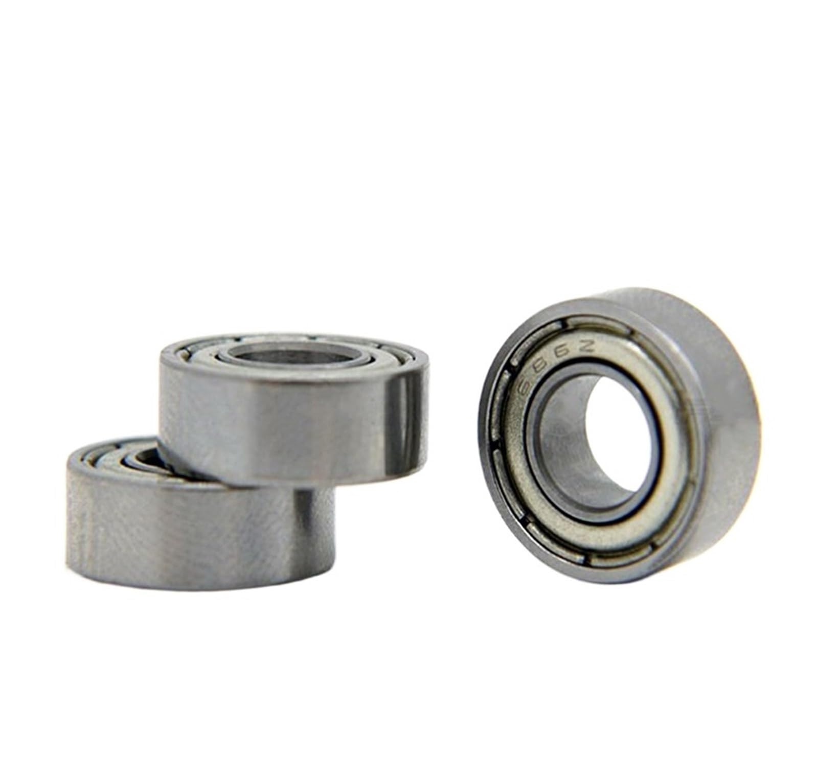 HYUJNAFZR Bimetal Seal Shield Micro deep Groove Bearing 10pcs 686ZZ 6x13x5mm Metal Shielded Precision Ball Bearings