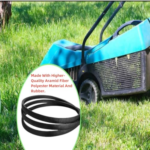 Deck Belt with Lawn Mower
