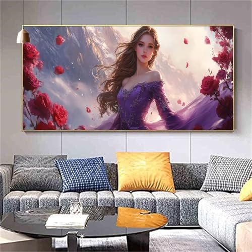 Peinture diamant mademoiselle : le cadeau femme parfait pour sublimer un intérieur