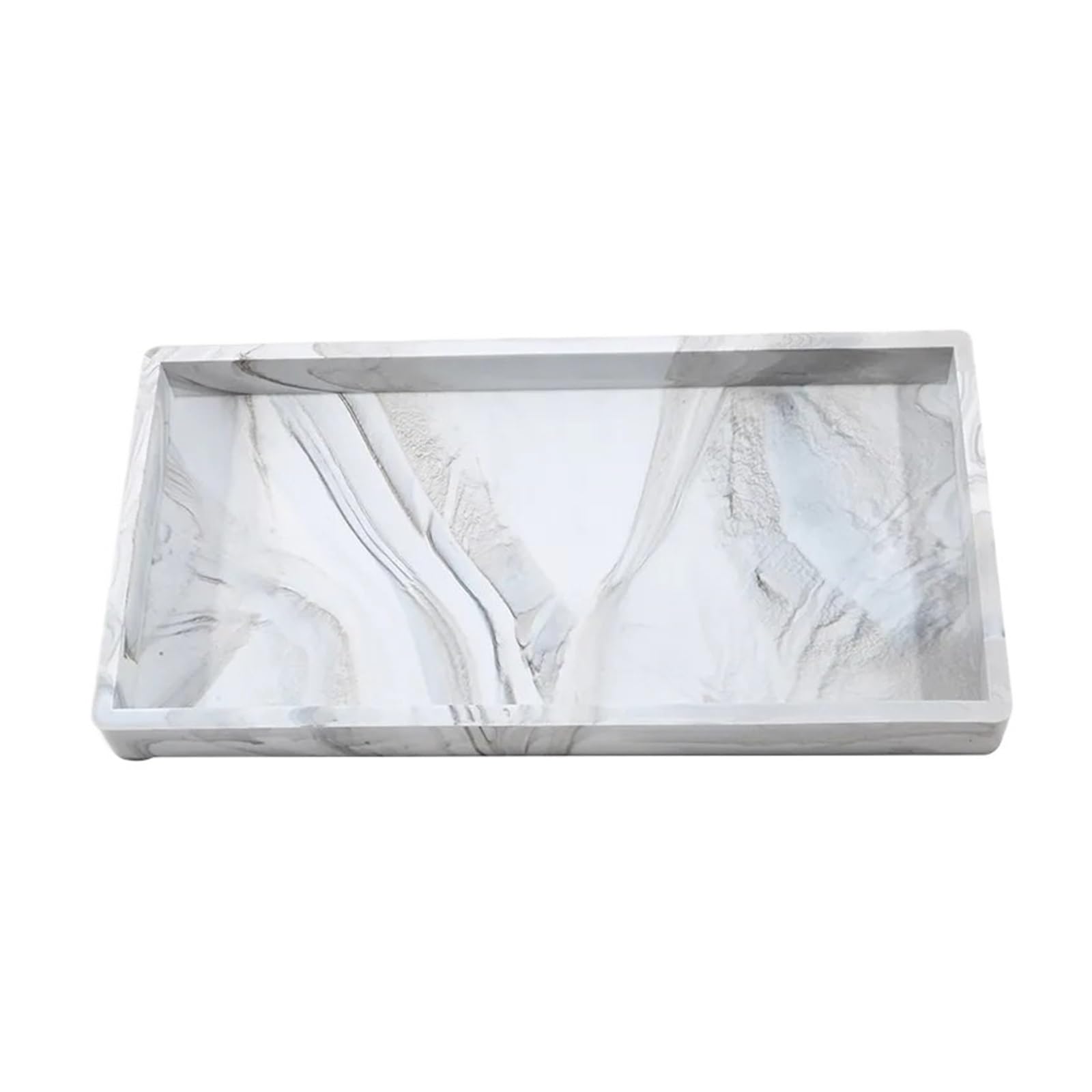 WXNFBDJAUT Silicone Soap Dispenser Tray Bathroom Kitchen Vanity Storage Tray For Dish Soap Sponge Perfume Candle Countertop Storage Tray
