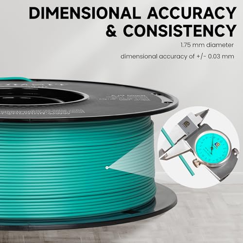 Image of TINMORRY Rapid PLA Filament 1.75 mm, 1 KG, Warm Yellow | Up to 300 mm /s, Smooth Printing, Neatly Wound, Low Warping, Compatible with Most FDM 3D Printers, Beginner-Friendly