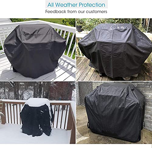 WORDOU Heavy-duty waterdichte barbecue gas grill cover 65 inch barbecue cover speciale anti-fading en ultraviolet… - Image 4