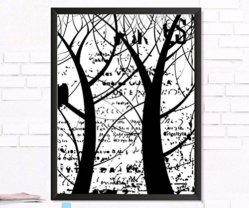 Tableau triptyque abstrait géométrique 40x60 cm pour salon et chambre