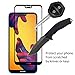 Orzero (2 Pack) Compatible for Huawei P20 Lite (2018 Version) Tempered Glass Screen Protector, 2.5D Arc Edges 9 Hardness HD Anti-Scratch Full-Coverage