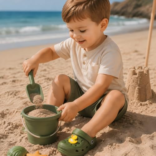 Image of Casazoe Toddler Garden Clogs Boys Girls Slip On Shoes Summer Outdoor Slides Sandals Baby Beach Pool Shoes