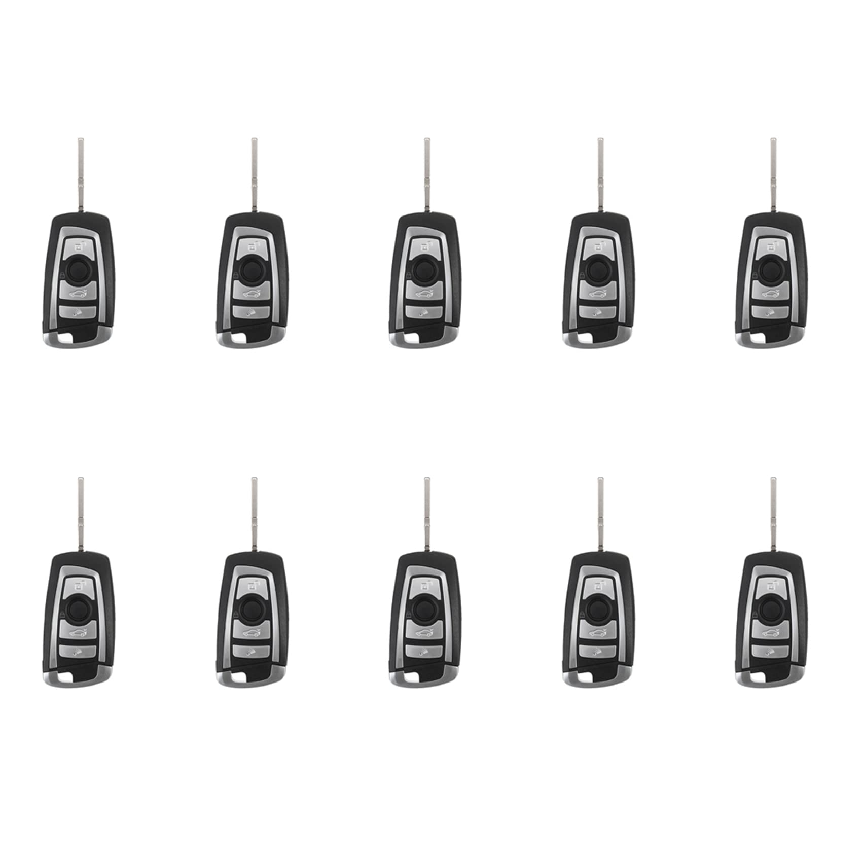 Boîtier clé modifiée 4 boutons 433MHz finition robuste pour berline E38 E39 E46 - 8