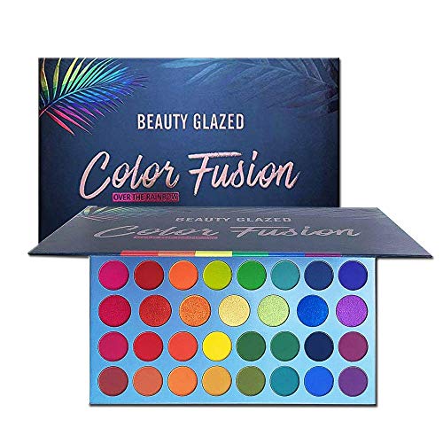 Beauty Glazed 39 Colors Eyeshadow Palette Matte and Shimmer Makeup Palettes Highly Pigmented