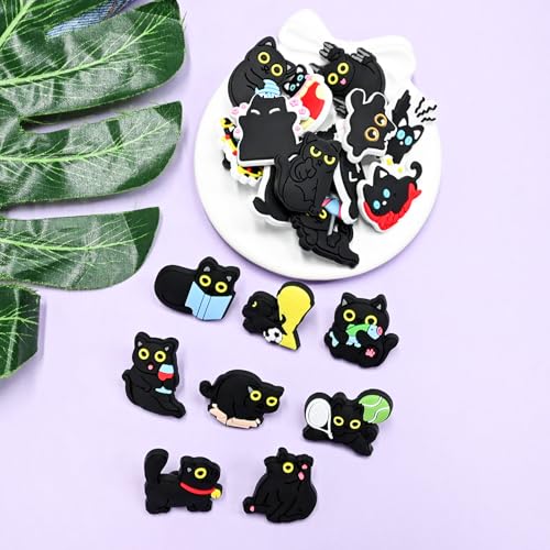 Image of Cute Pins Bulk, Funny Lapel Badge Pins Rubber Brooch Pins for Backpacks, Hats, Bags