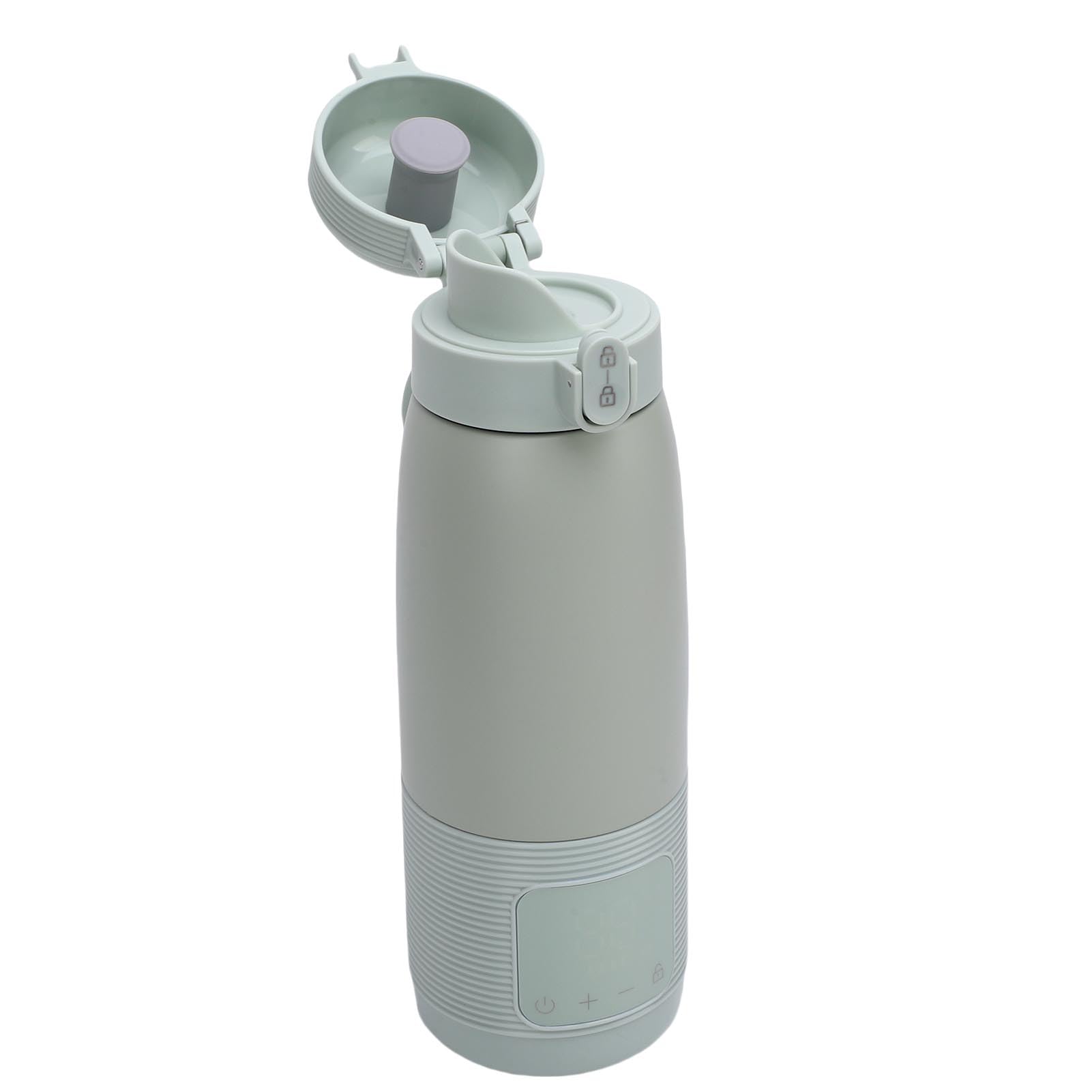 Sxhlseller Scaldalatte a Batteria da Viaggio |500 Ml 5000 MAh Ricaricabile, Regolabile 37°C-55°C, per Veicoli Auto (500 ml 5000 mAh)