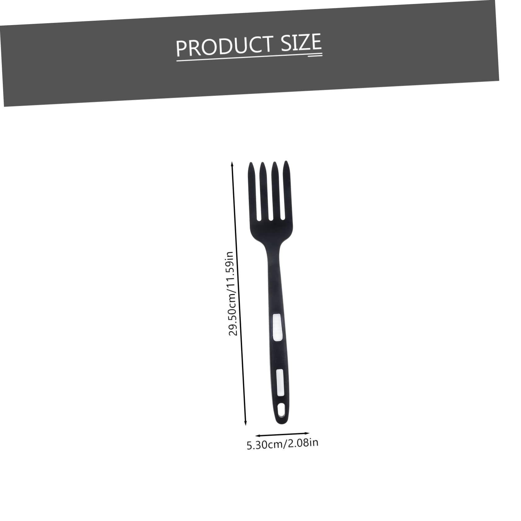 COLLBATH Silicone Flexible Fork Set Compact Kitchen Utensils for Dinner Forks 2 Pack